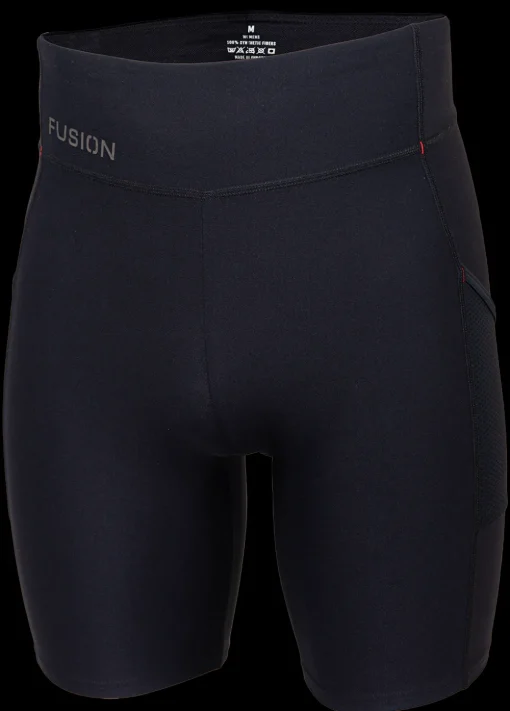Fusion womens C3 short training tights black