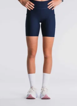 Fusion womens C3 short training tights night blue