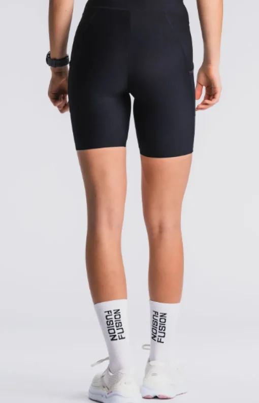 Fusion womens C3 short training tights black