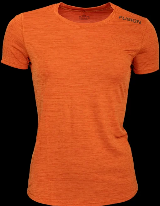 Fusion womens C3 t-shirt orange