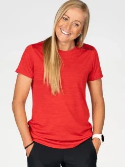 Fusion womens C3 t-shirt red