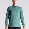 Fusion womens C3 zip neck green
