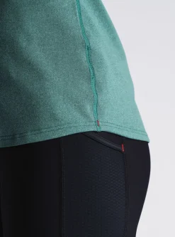 Fusion womens C3 zip neck green