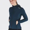 Fusion womens recharge hoodie blue