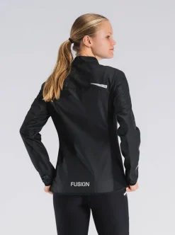 Fusion womens S1 run jacket black