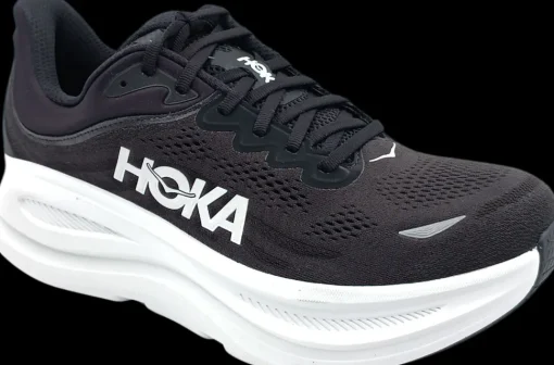 Hoka One One Bondi 9 black/white [wide 2E]
