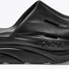 Hoka One One Uni Ora recovery slide 3 - herstel slippers - zwart