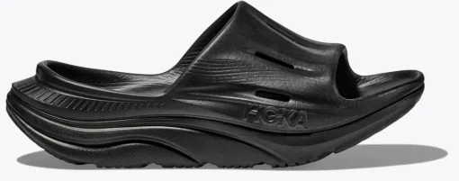 Hoka One One Uni Ora recovery slide 3 - herstel slippers - zwart