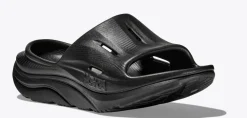 Hoka One One Uni Ora recovery slide 3 - herstel slippers - zwart