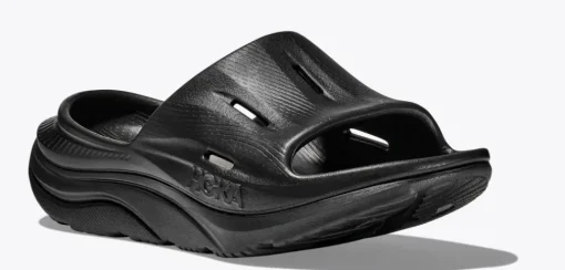 Hoka One One Uni Ora recovery slide 3 - herstel slippers - zwart