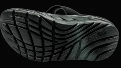 Hoka One One Women's Ora recovery flip - herstel slippers - black / dark gull gray