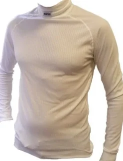 Hunter Shirt lange mouw col wit