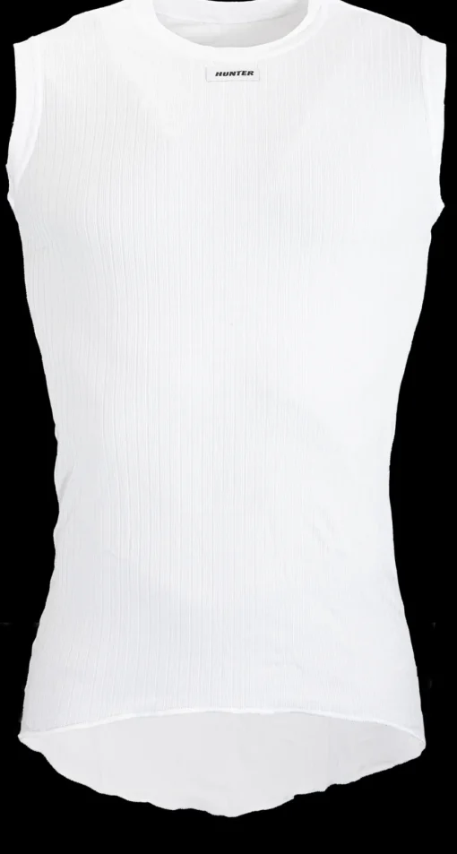 Hunter Shirt Mouwloos wit
