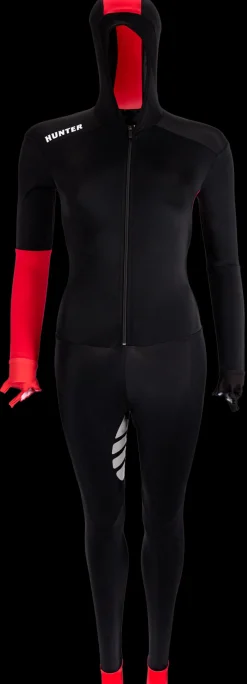 Hunter speedsuit base lycra rood