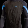 Hunter Versatile jacket Black Cyan