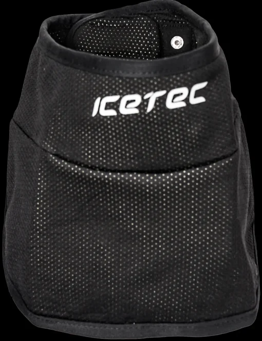 Icetec snijvaste nekbeschermer zwart