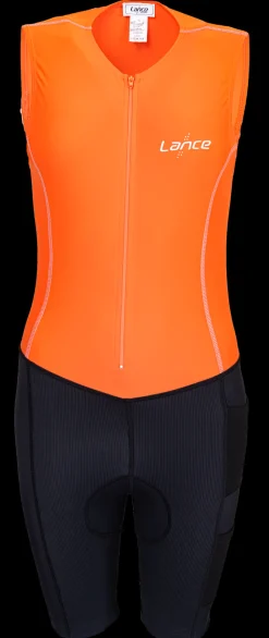 Lance Power trisuit orange