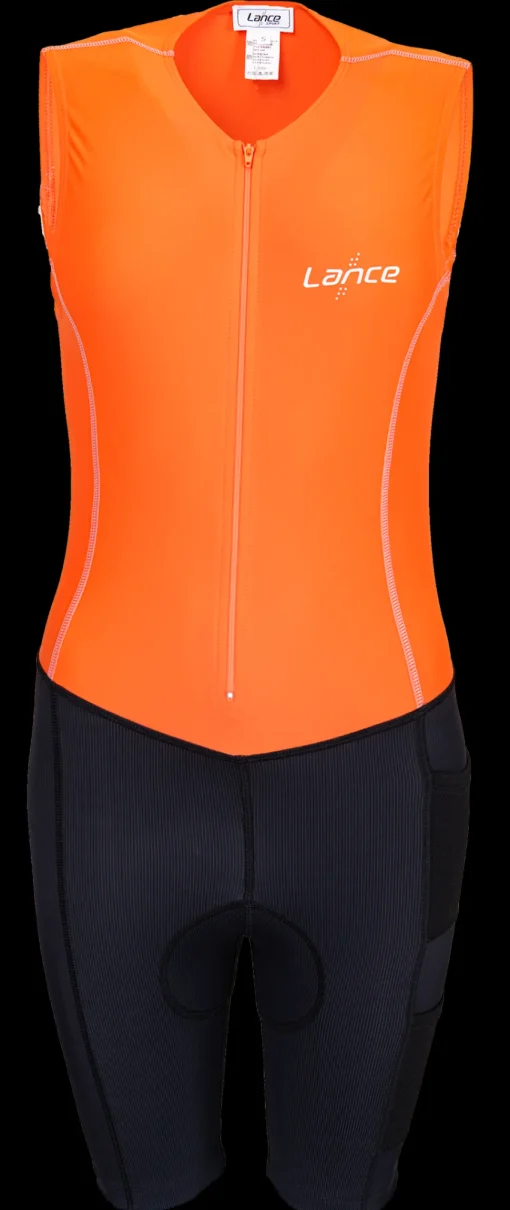 Lance Power trisuit orange