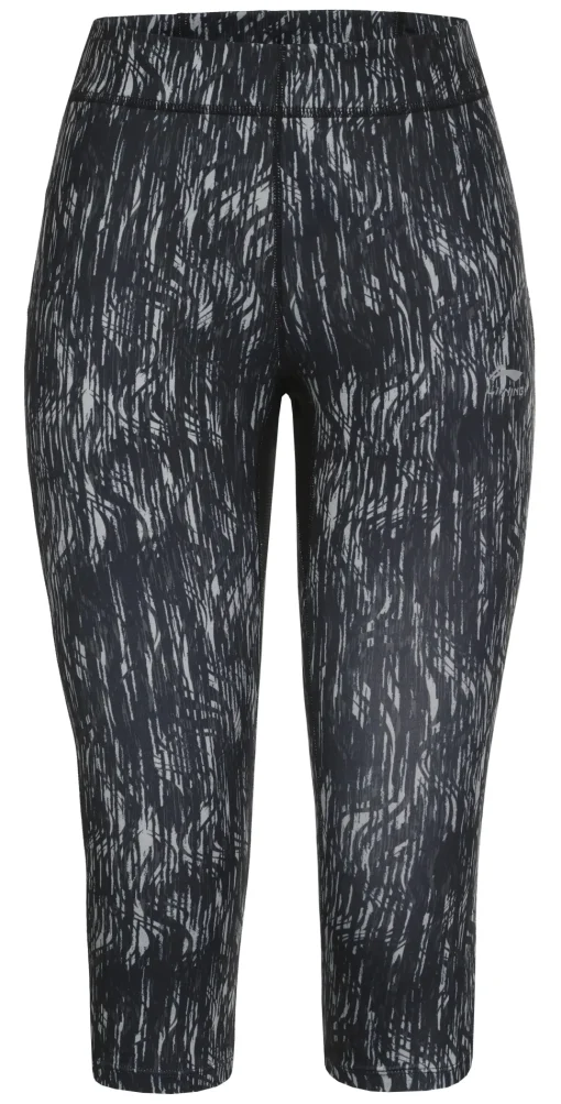 Li-Ning Sanni Capri Print Black Petrol