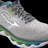 Mizuno Wave Horizon 6 PBlue/Silver/Bolt2Neon