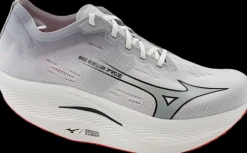 Mizuno Wave Rebellion Pro 2 white/harbor mist/cayenne [women]