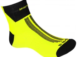 More Mile fluo geel lumino lite sokken