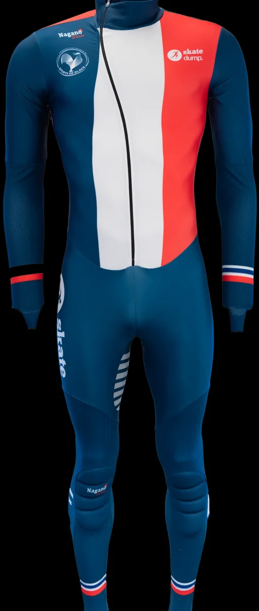 Nagano Skate shorttrack schaatspak Wold Cup Champion France