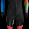 Nice rubber schaatspak power x rainbow