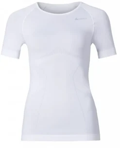 Odlo Dames Shirt Korte mouw/ Crew Neck Evolution light, Wit