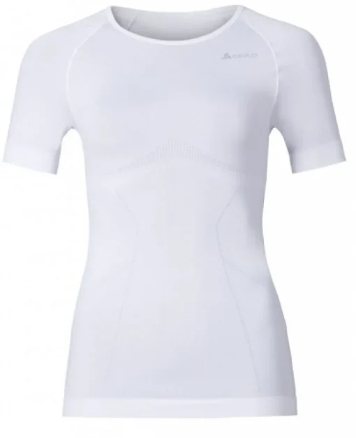 Odlo Dames Shirt Korte mouw/ Crew Neck Evolution light, Wit
