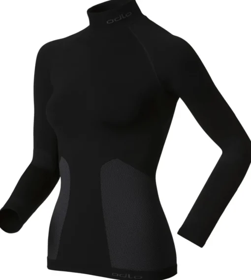 Odlo Shirt L / S Evolution Warm zwart