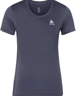 Odlo T- shirt dames basislaag top met ronde hals k/m Core Light