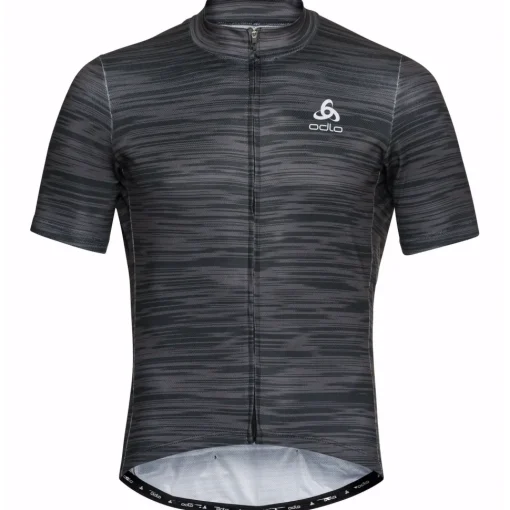Odlo Wielershirt s/u collar s/s Full zip ES Cycling