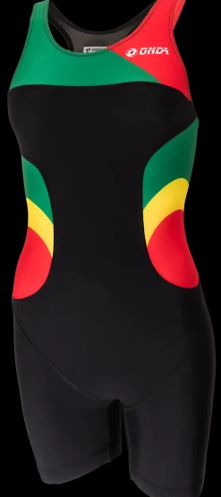 Onda Triathlonpak Dames Pro zwart/groen