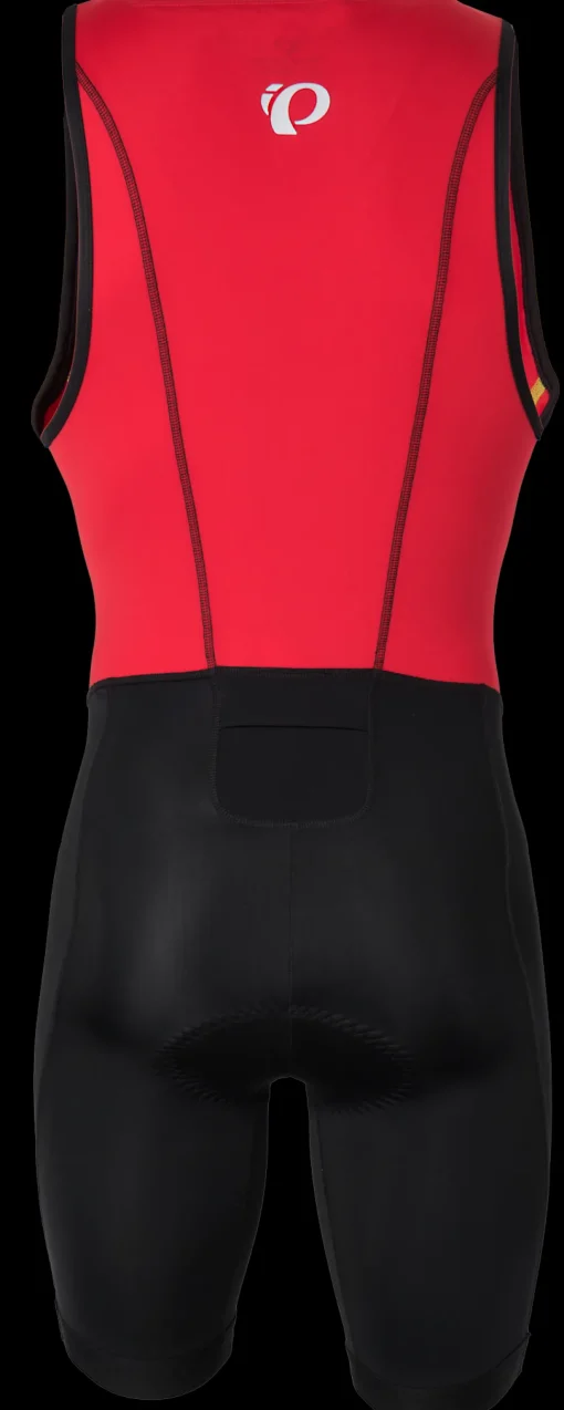 Pearl Izumi Select Pursuit triathlonpak Rood/Zwart