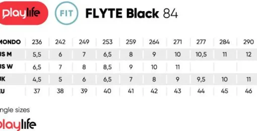 Playlife Flyte Black 84 AL
