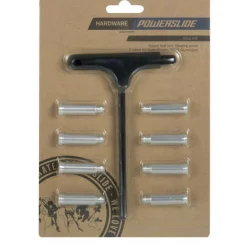 Powerslide Asjes Torx (8 stuks) met torx sleutel