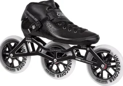 Powerslide Core Performance zwart 3x125mm