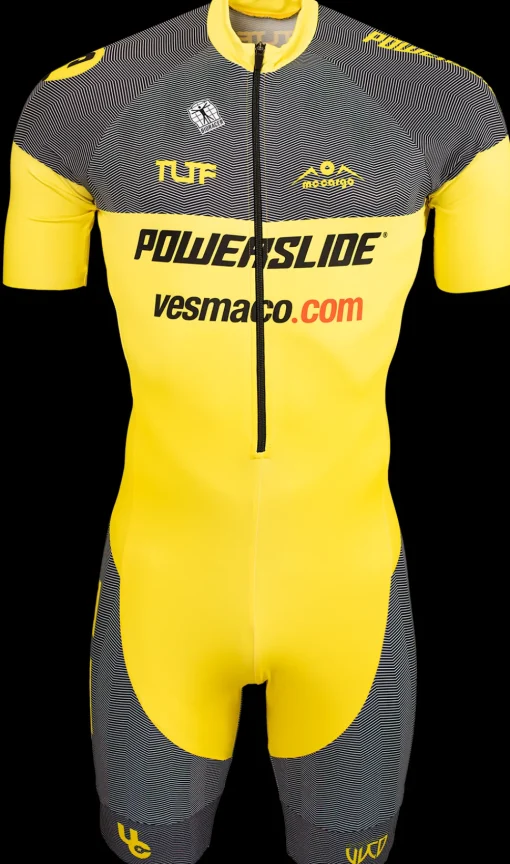 Powerslide skeelerpak Team geel