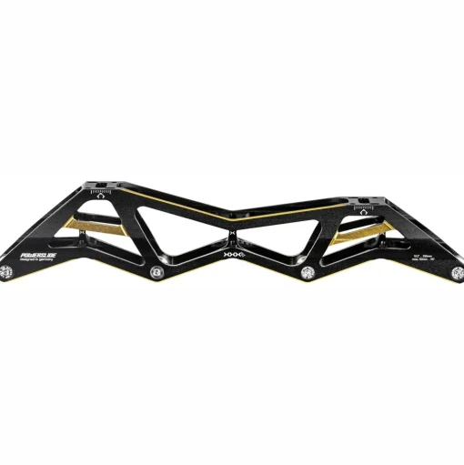 Powerslide 3X4 4x110 zwart/goud