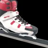 Raps Hightop met V8 ijzer zwart/rood