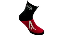 Raps schaatsoverschoen rood