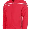 Reece Varsity Woven Jacket Unisex red-white