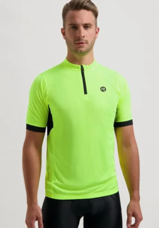 Rogelli Cycling jersey SS core fluor/black