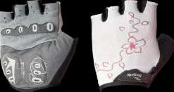 Rogelli Fietshandschoen Donna wit