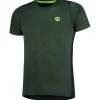 Rogelli Matrix T-shirt green/black/fluor