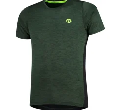 Rogelli Matrix T-shirt green/black/fluor