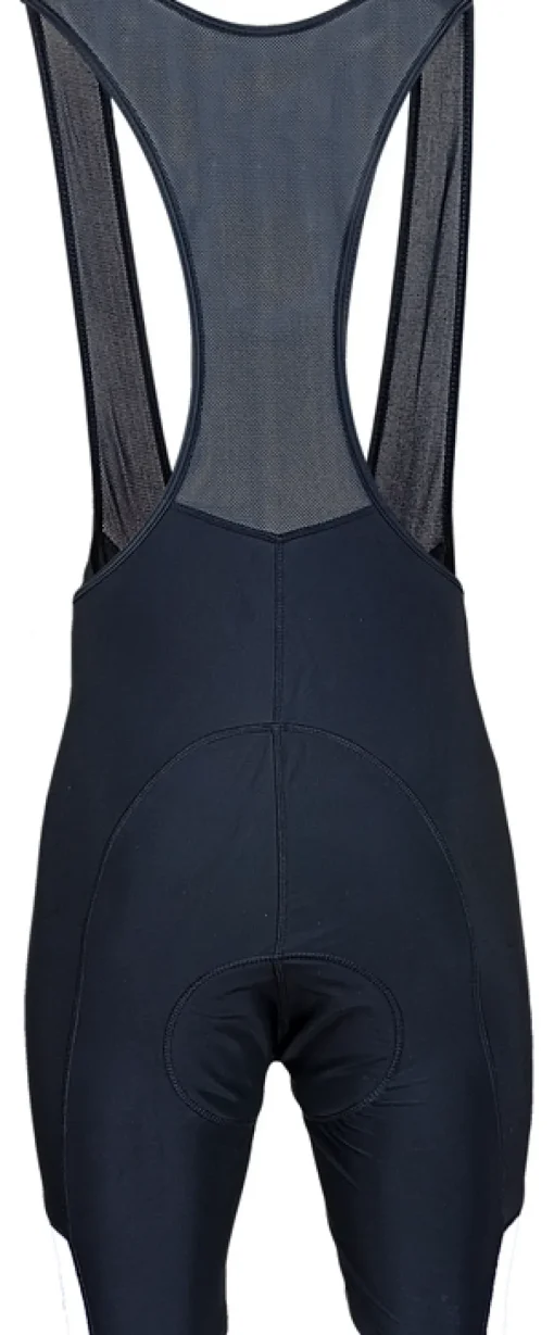 Rogelli Mondovi fietsbroek met bretels zwart/wit