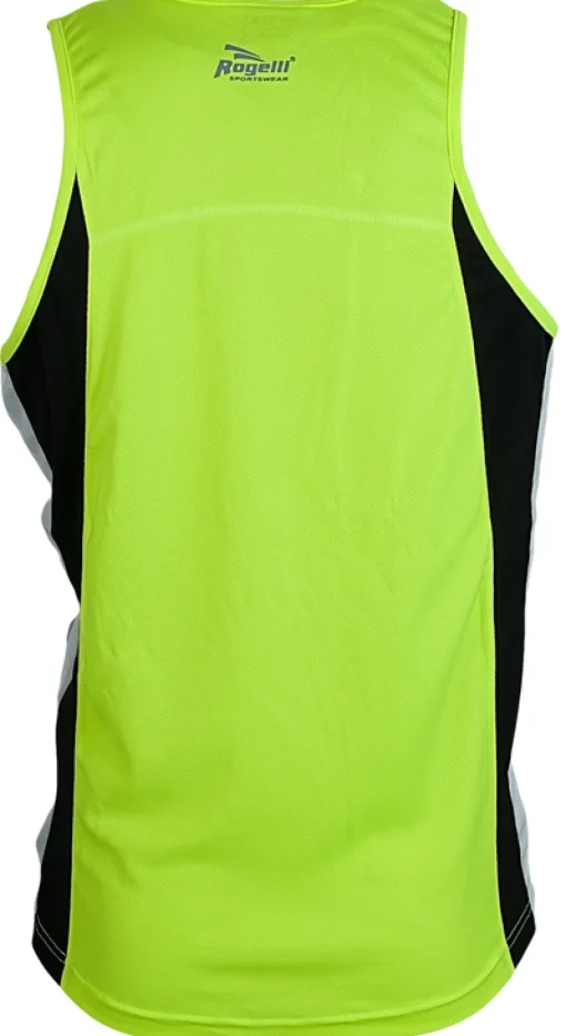 Rogelli Prato Fluo geel/Zwart Singlet