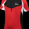 Rogelli Ranco wielershirt korte mouw Rood